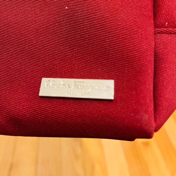 Vintage Salvatore Ferragamo Airlines Business Amenity Kit Toiletry Bag - Picture 2 of 16